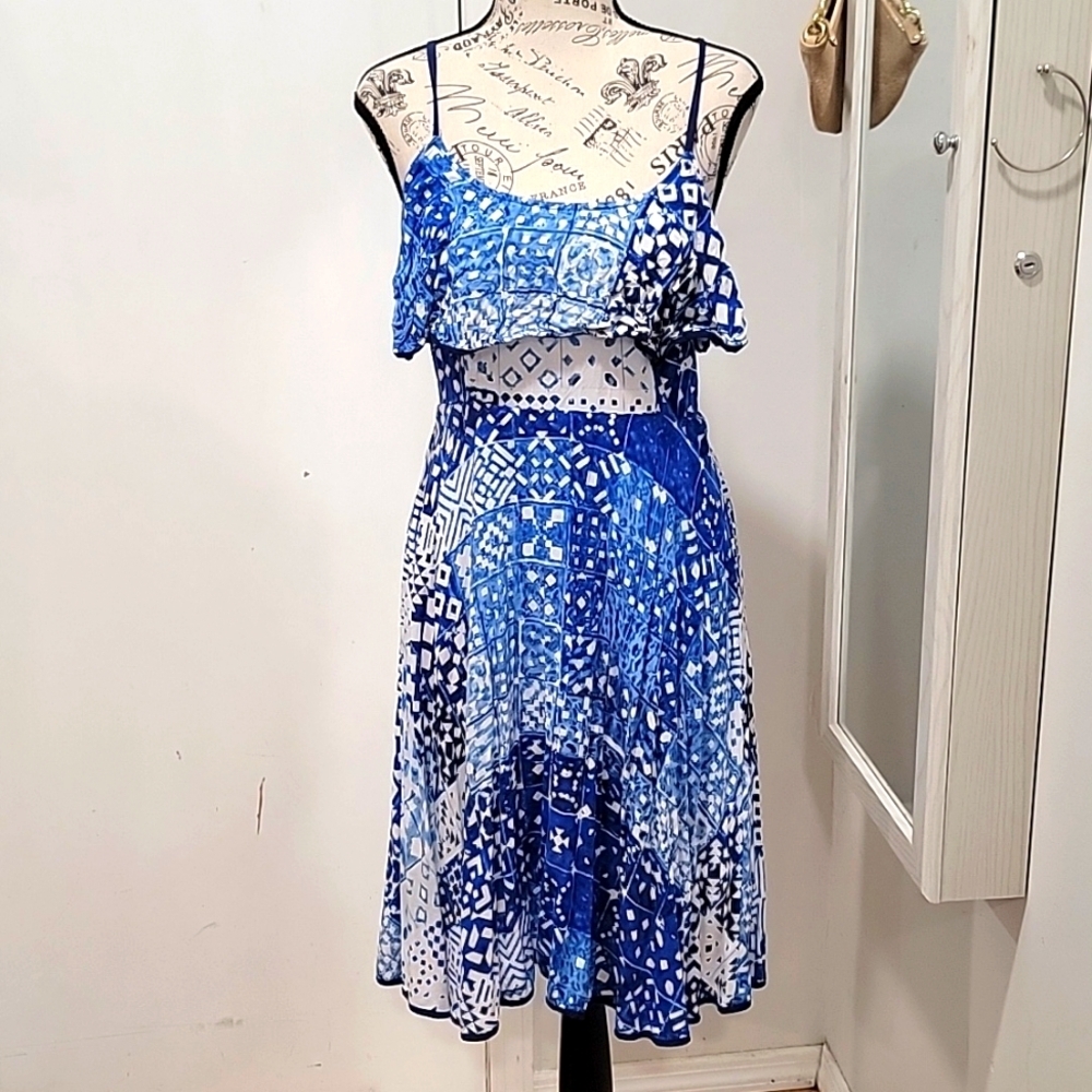 Plenty by Tracy Reese Spaghetti Strap Dress Size 6. C139 - Picture 1 of 5
